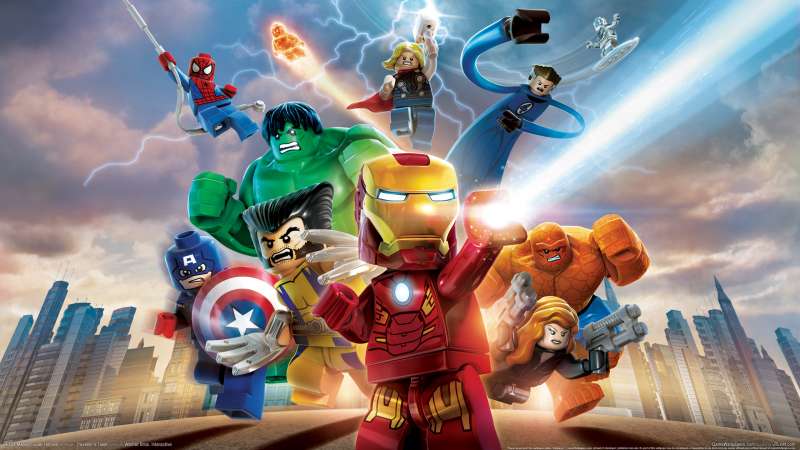 LEGO Marvel Super Heroes fond d'cran