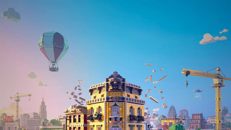 Lego Skylines fond d'�cran
