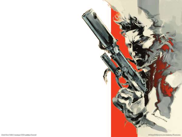 Metal Gear Solid 2 fond d'cran