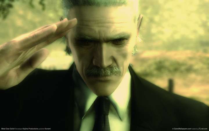 Metal Gear Solid 4: Guns of the Patriots fond d'cran