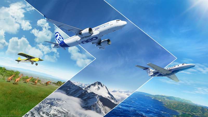 Microsoft Flight Simulator fond d'cran