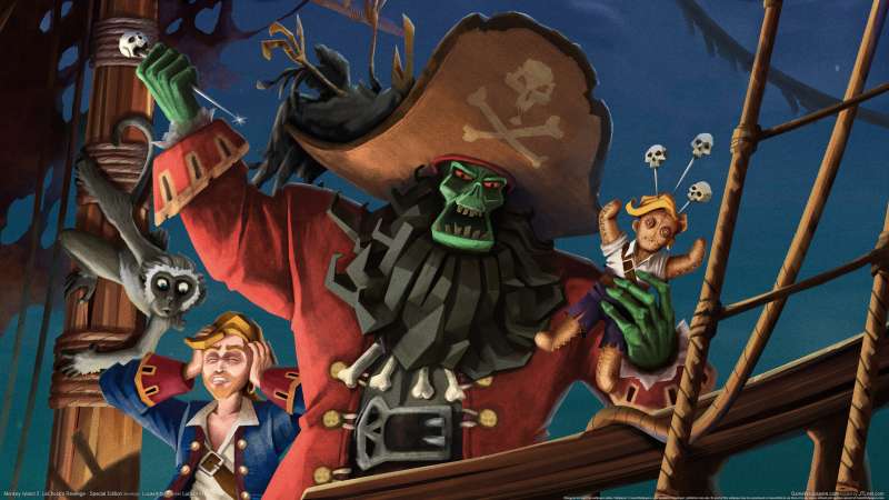 Monkey Island 2: LeChuck's Revenge - Special Edition fond d'cran