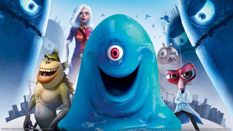 Monsters vs. Aliens fond d'cran