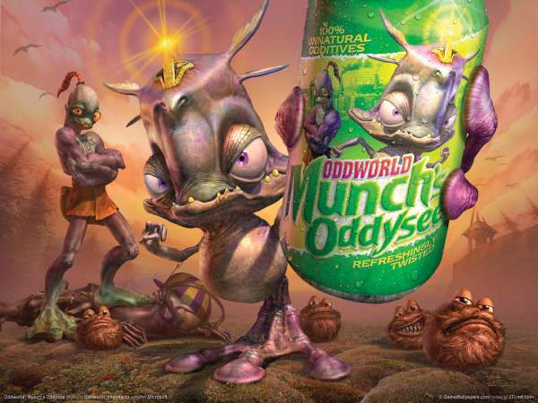 Munch's Oddysee fond d'cran