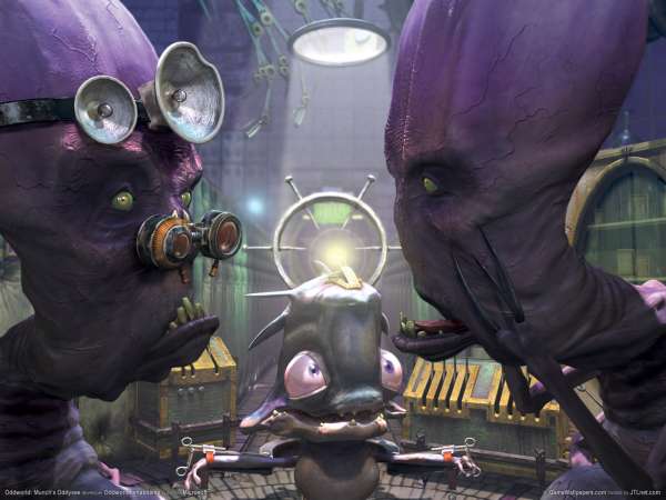 Munch's Oddysee fond d'cran