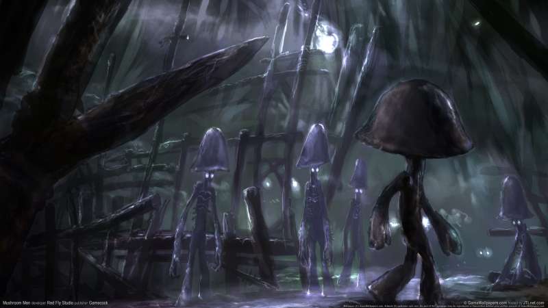 Mushroom Men fond d'cran