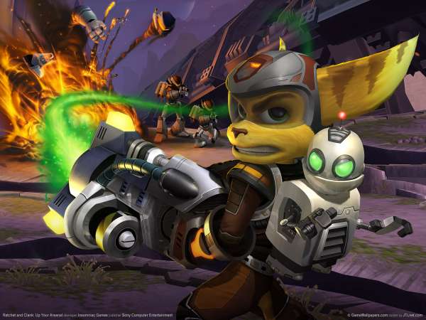 Ratchet and Clank: Up Your Arsenal fond d'cran