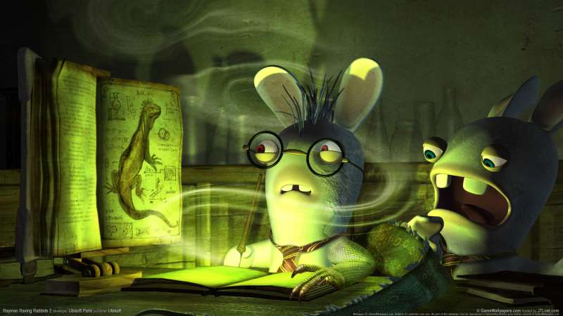 Rayman Raving Rabbids 2 fond d'cran