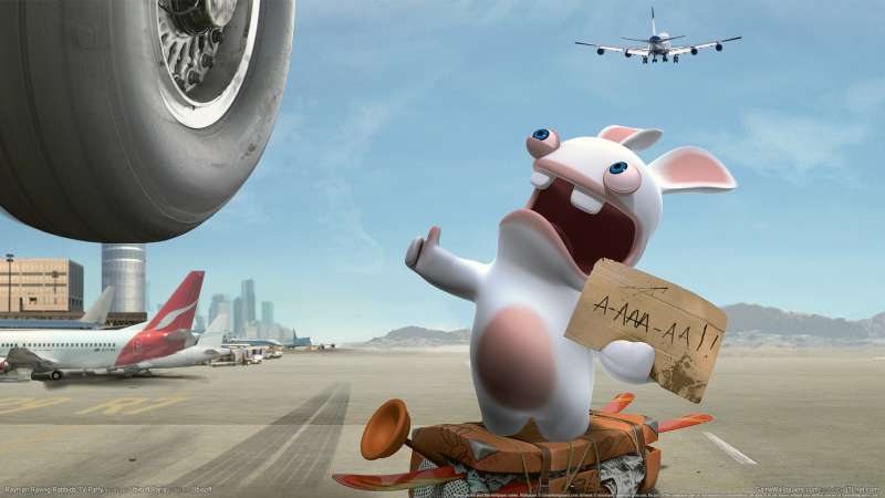 Rayman Raving Rabbids 2 fond d'cran