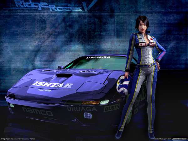 Ridge Racer V fond d'cran