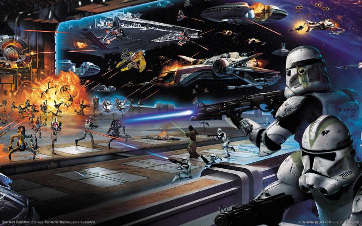 Star Wars Battlefront 2 fond d'cran