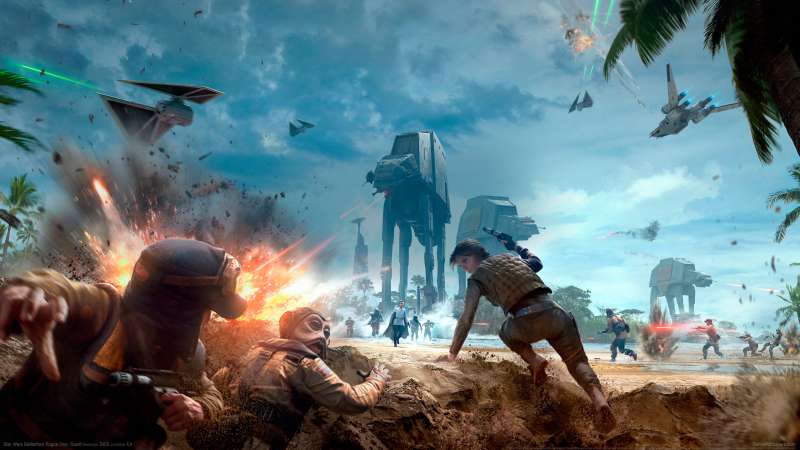 Star Wars Battlefront Rogue One: Scarif fond d'cran