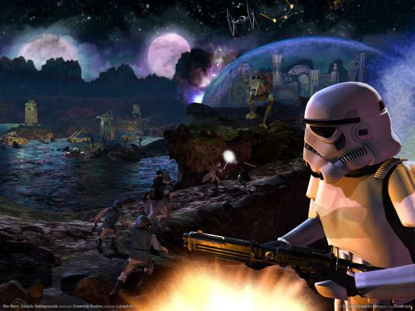 Star Wars: Galactic Battlegrounds fond d'cran