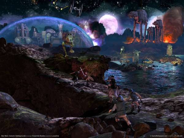 Star Wars: Galactic Battlegrounds fond d'cran