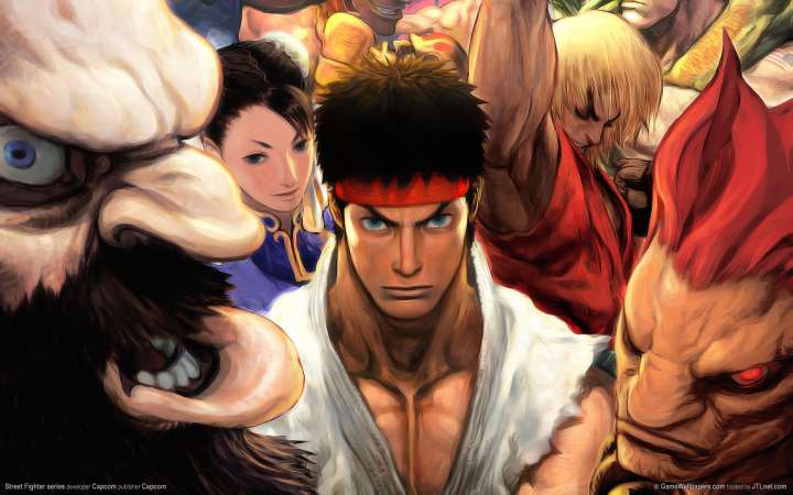 Street Fighter series fond d'cran