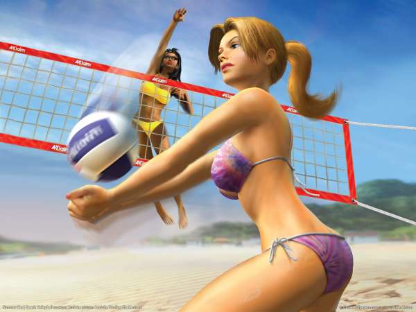 Summer Heat Beach Volleyball fond d'cran