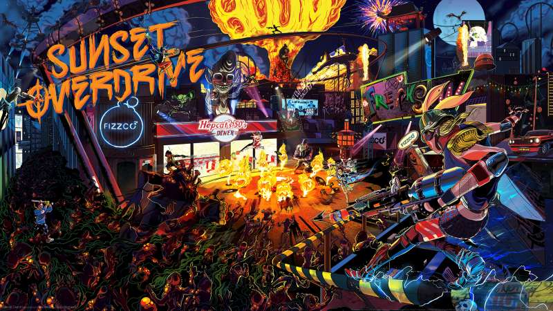 Sunset Overdrive fond d'cran