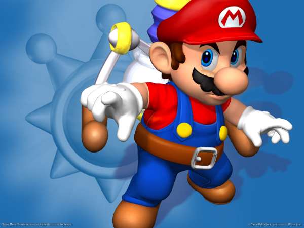 Super Mario Sunshine fond d'cran