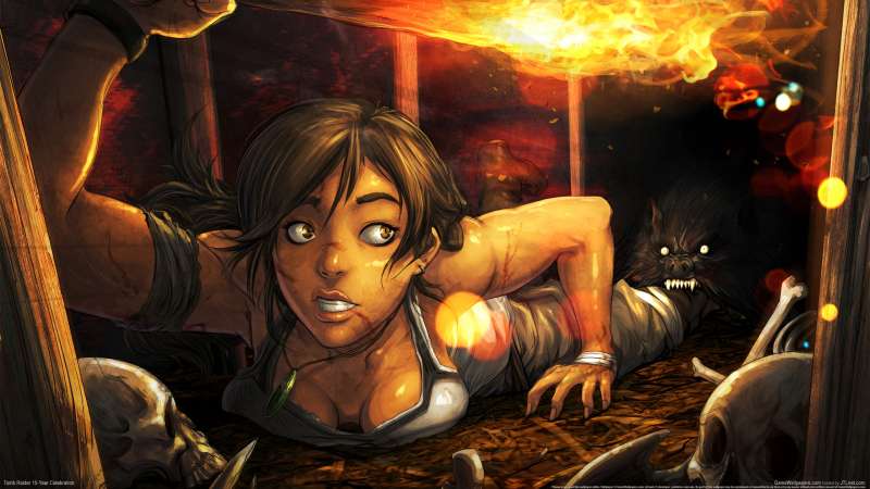 Tomb Raider 15 - Year Celebration fond d'cran