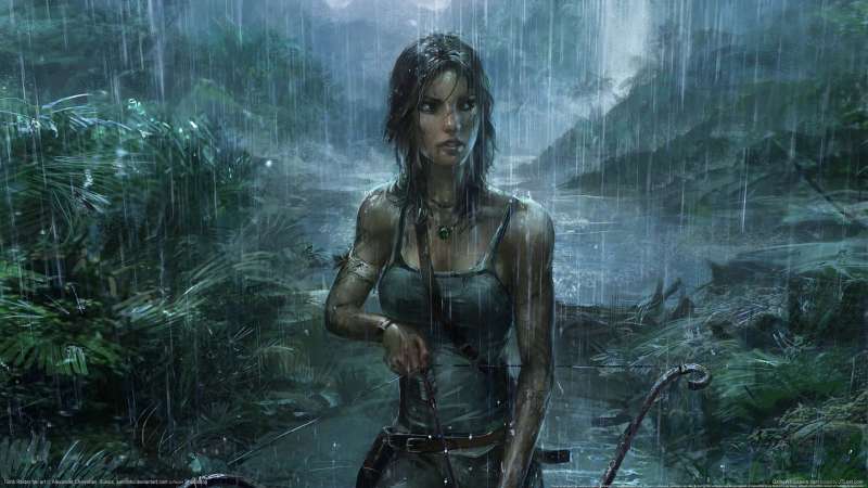 Tomb Raider fan art fond d'cran