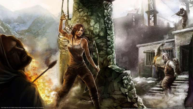 Tomb Raider fan art fond d'cran