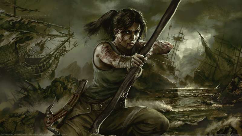 Tomb Raider fan art fond d'cran