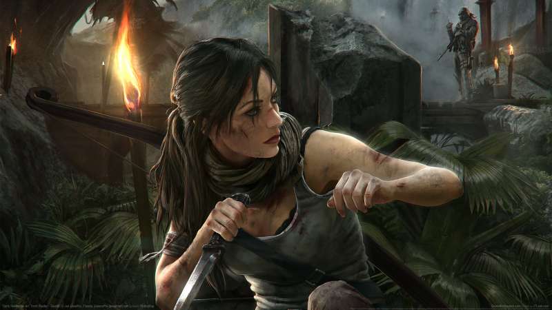 Tomb Raider fan art fond d'cran