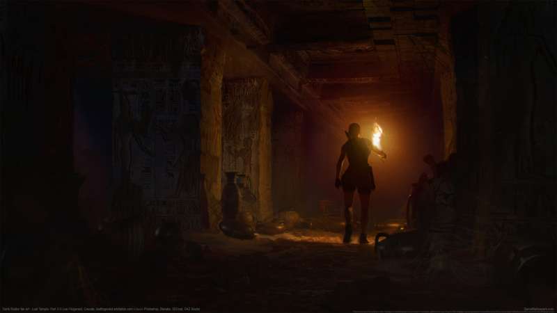 Tomb Raider fan art fond d'cran