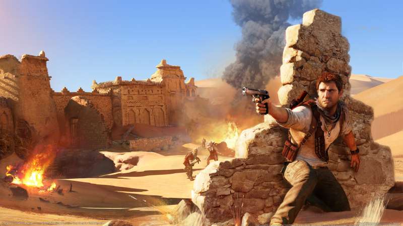 Uncharted 3: Drake's Deception fond d'cran