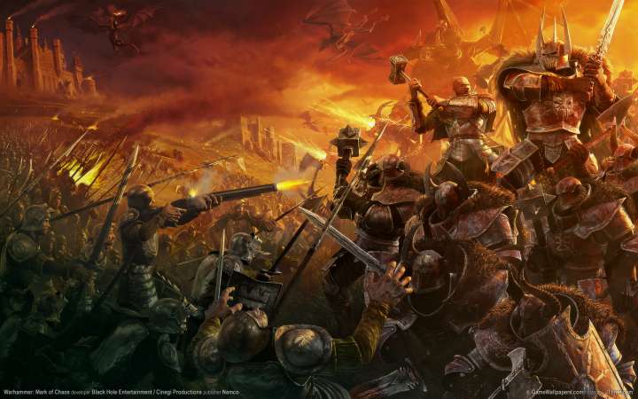 Warhammer: Mark of Chaos fond d'cran