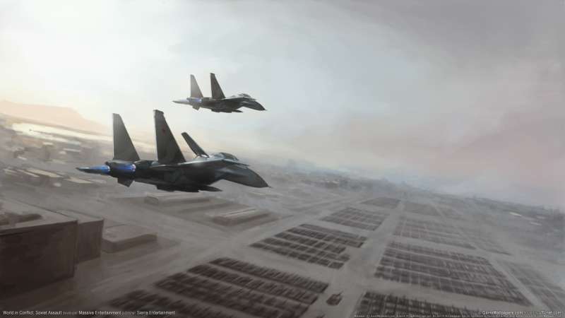World in Conflict: Soviet Assault fond d'cran