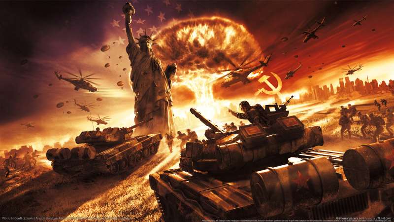 World in Conflict: Soviet Assault fond d'cran