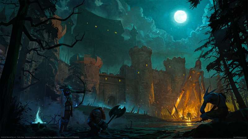 World of Warcraft fan art fond d'cran