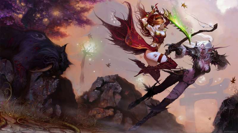 World of Warcraft: The Burning Crusade fond d'cran