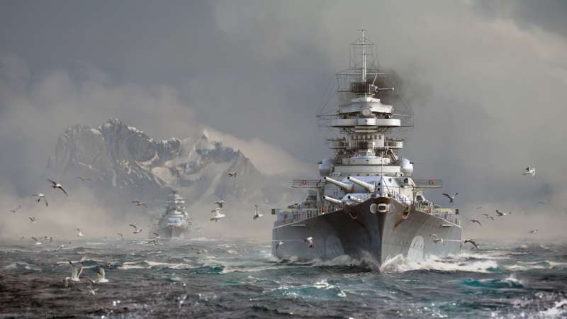 World of Warships fond d'cran
