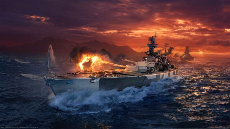 World of Warships fond d'cran