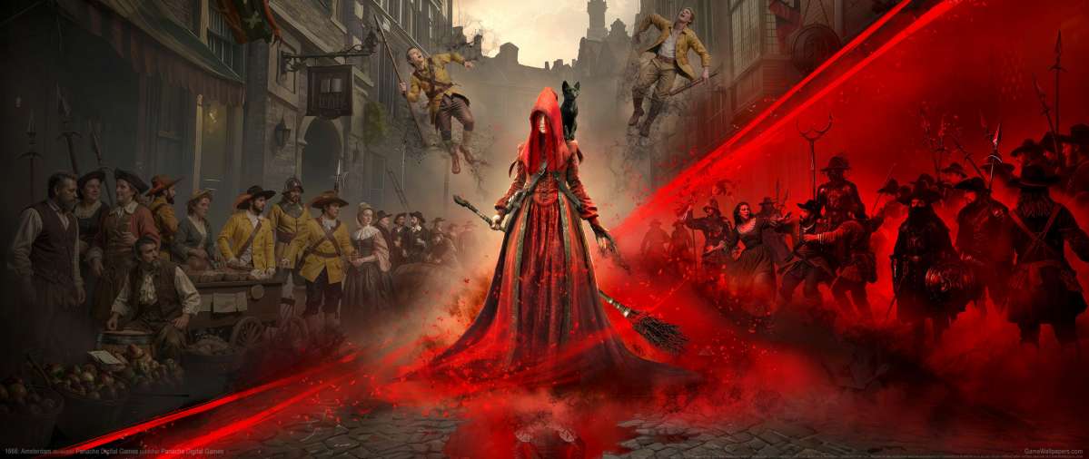 1666: Amsterdam fond d'�cran