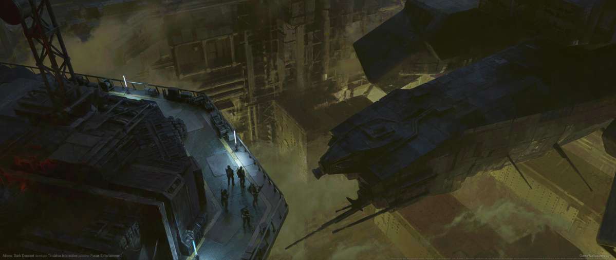 Aliens: Dark Descent fond d'�cran