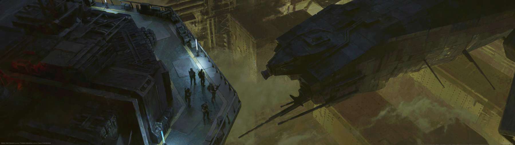 Aliens: Dark Descent superwide fond d'�cran 01