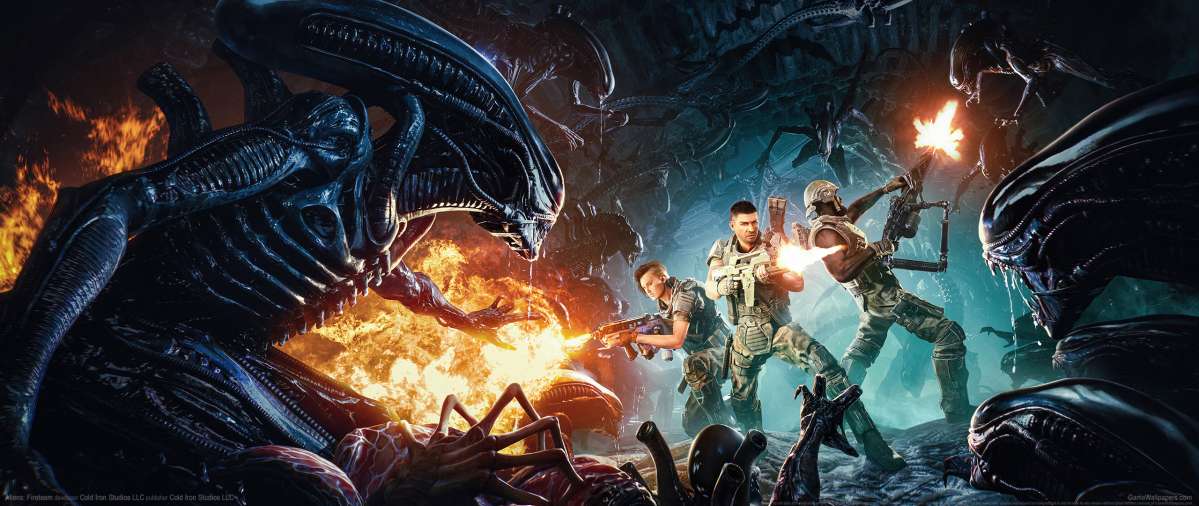 Aliens: Fireteam ultrawide fond d'cran 01