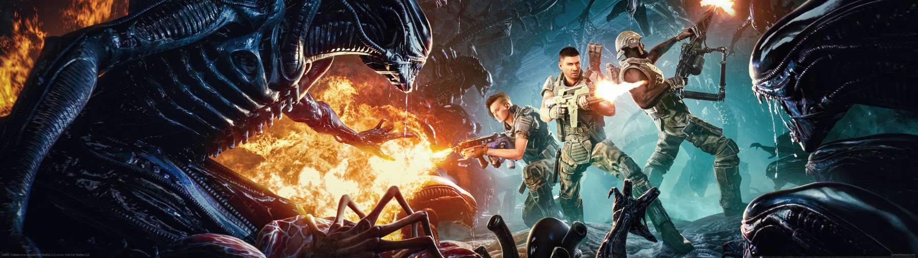 Aliens: Fireteam fond d'cran