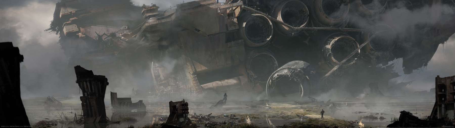 Ashfall superwide fond d'�cran 02