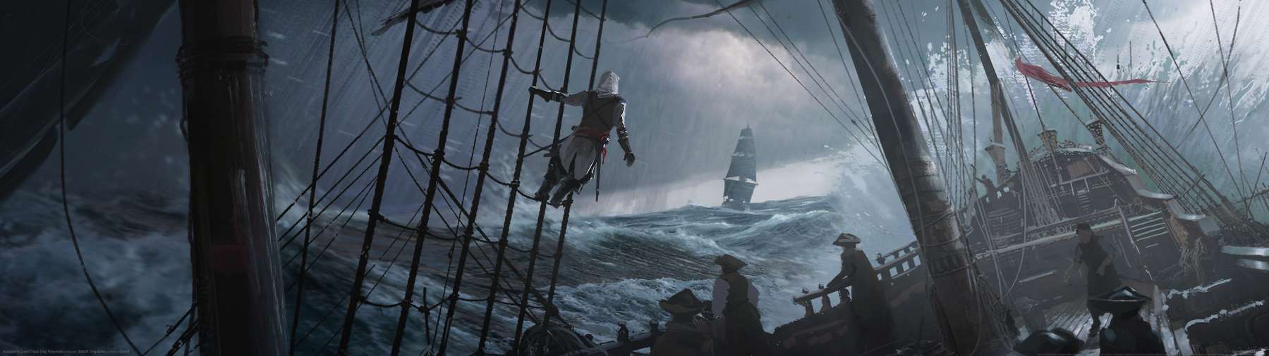 Assassin's Creed: Black Flag Resynced superwide fond d'�cran 11