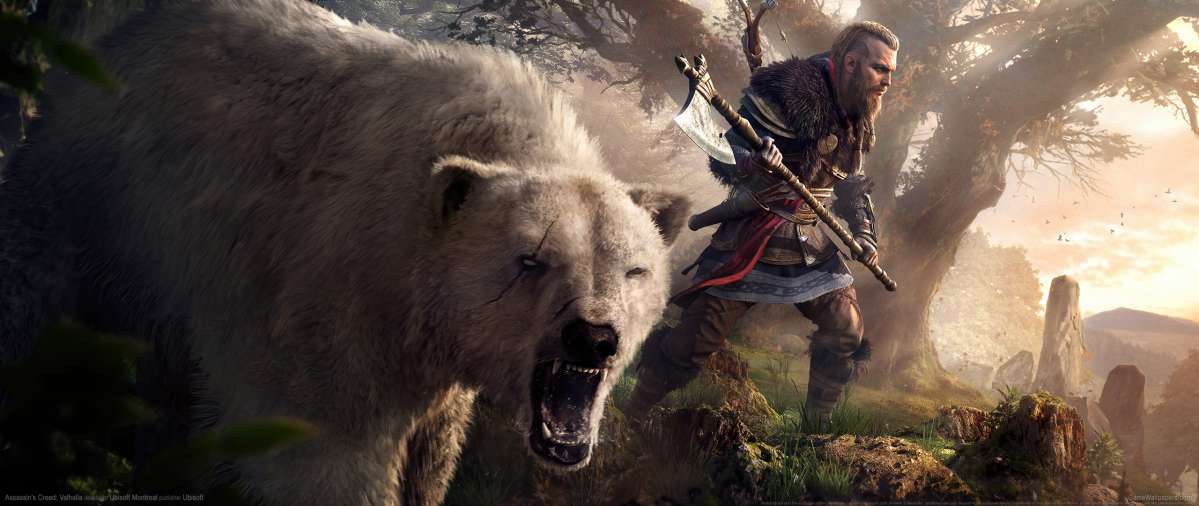 Assassin's Creed: Valhalla ultrawide fond d'cran 05
