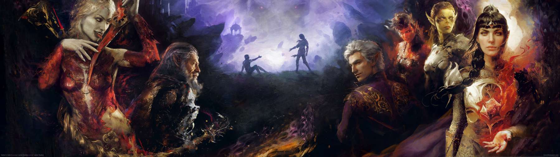 Baldur's Gate 3 superwide fond d'cran 11