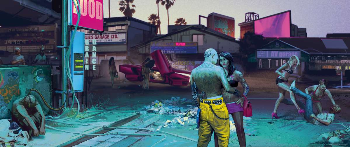 Cyberpunk 2077 fond d'cran