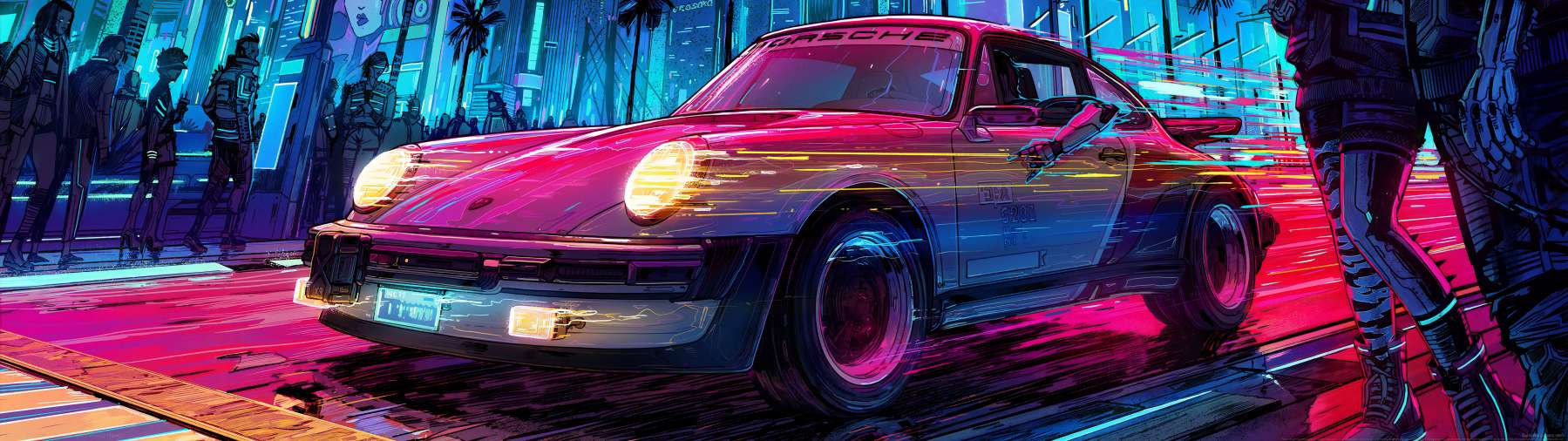 Cyberpunk 2077 superwide fond d'cran 64