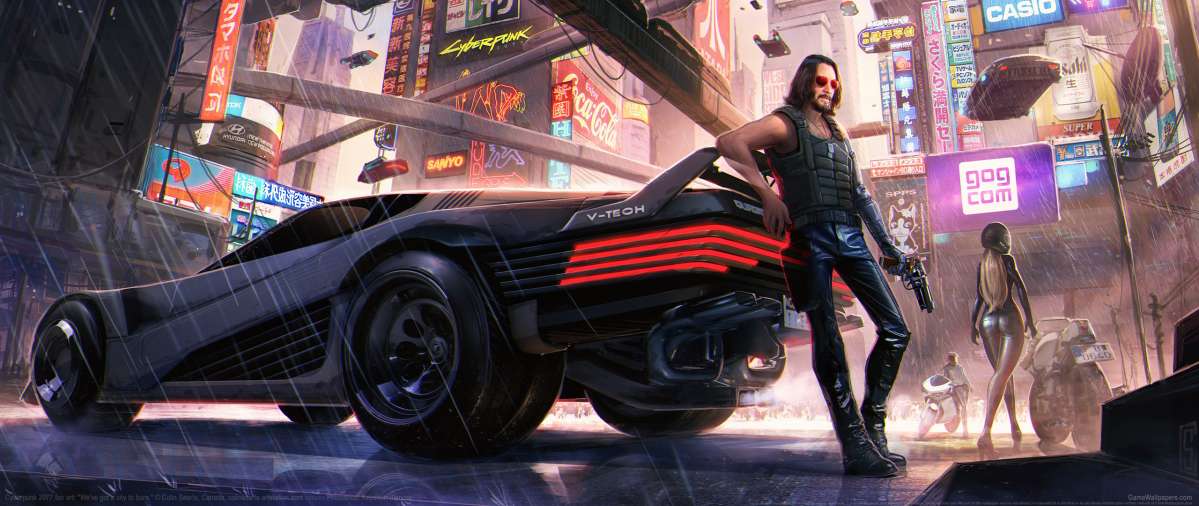 Cyberpunk 2077 fan art fond d'cran