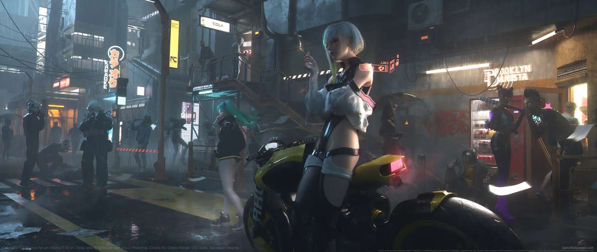 Cyberpunk: Edgerunners fan art fond d'cran