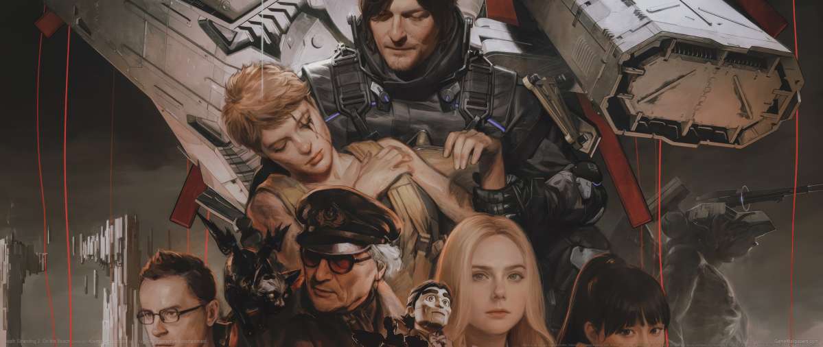 Death Stranding 2: On the Beach ultrawide fond d'cran 01
